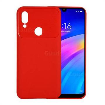 Carapace Soft Back Phone Cover for Mi Xiaomi Redmi 7 - Red