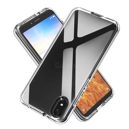 Transparent 2 in 1 Drop-proof Cell Phone Back Cover for Mi Xiaomi Redmi 7A