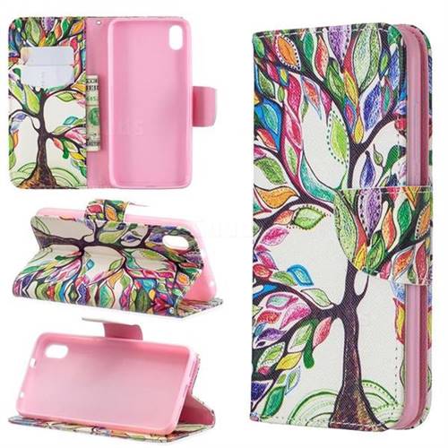 The Tree of Life Leather Wallet Case for Mi Xiaomi Redmi 7A