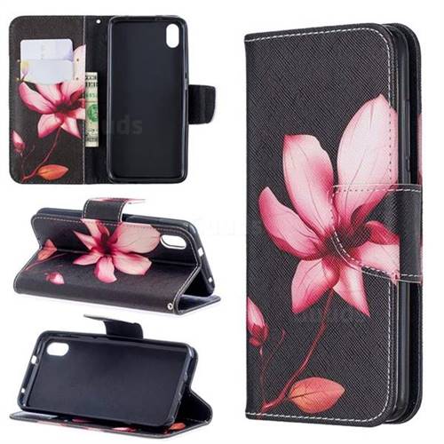 Lotus Flower Leather Wallet Case for Mi Xiaomi Redmi 7A