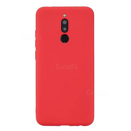 Candy Soft Silicone Protective Phone Case for Mi Xiaomi Redmi 8 - Red