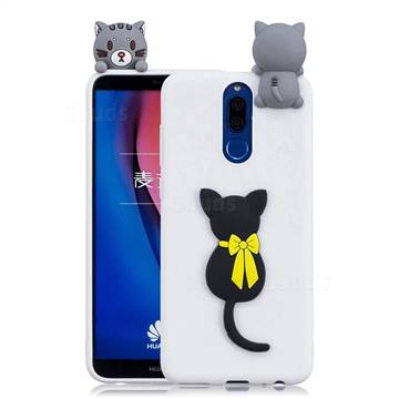 Little Black Cat Soft 3D Climbing Doll Soft Case for Mi Xiaomi Redmi 8