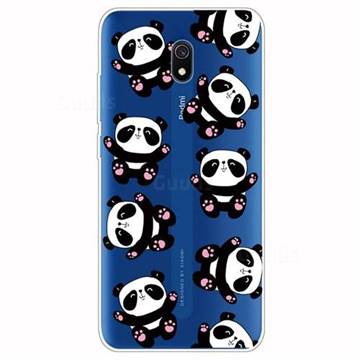 Hug Panda Super Clear Soft TPU Back Cover for Mi Xiaomi Redmi 8A