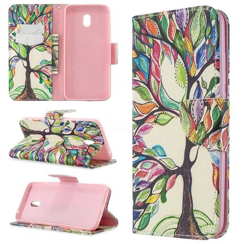 The Tree of Life Leather Wallet Case for Mi Xiaomi Redmi 8A