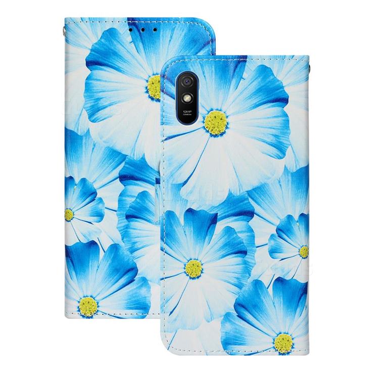 Orchid Flower PU Leather Wallet Case for Xiaomi Redmi 9A