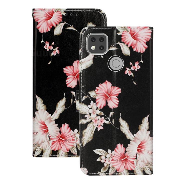 Azalea Flower PU Leather Wallet Case for Xiaomi Redmi 9C