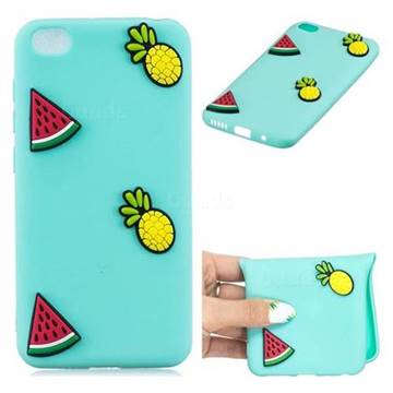 Watermelon Pineapple Soft 3D Silicone Case for Mi Xiaomi Redmi Go