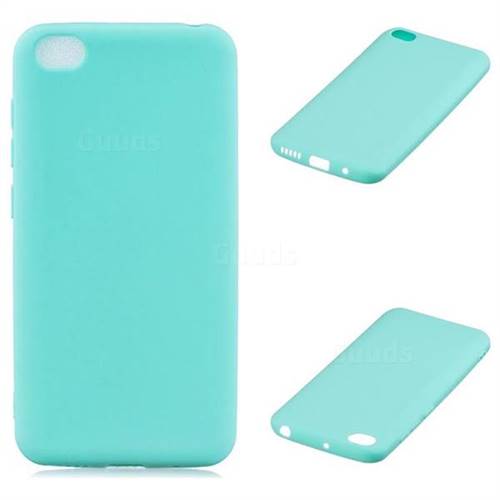 Candy Soft Silicone Protective Phone Case for Mi Xiaomi Redmi Go - Light Blue