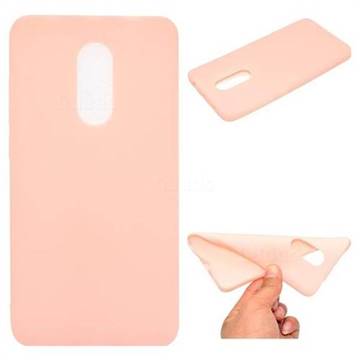 Candy Soft TPU Back Cover for Xiaomi Redmi Note 4 Red Mi Note4 - Pink