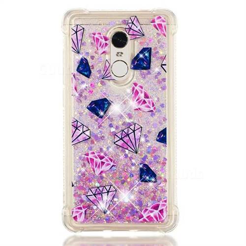 Diamond Dynamic Liquid Glitter Sand Quicksand Star TPU Case for