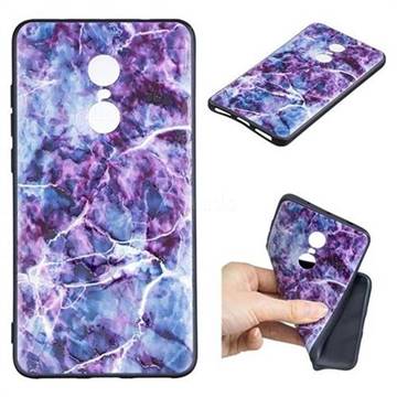 Marble 3D Embossed Relief Black TPU Cell Phone Back Cover for Xiaomi Redmi Note 4 Red Mi Note4