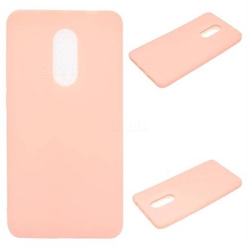 Candy Soft Silicone Protective Phone Case for Xiaomi Redmi Note 4 Red Mi Note4 - Light Pink