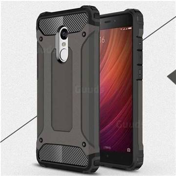 King Kong Armor Premium Shockproof Dual Layer Rugged Hard Cover for Xiaomi Redmi Note 4 Red Mi Note4 - Bronze