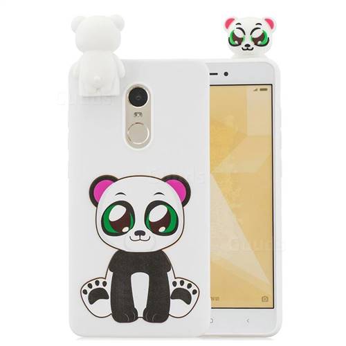 Panda Soft 3D Climbing Doll Stand Soft Case for Xiaomi Redmi Note 4X