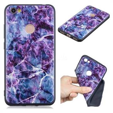 Marble 3D Embossed Relief Black TPU Cell Phone Back Cover for Xiaomi Redmi Note 5A