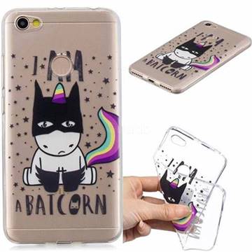 Batman Clear Varnish Soft Phone Back Cover for Xiaomi Redmi Note 5A