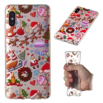 Christmas Playground Super Clear Soft TPU Back Cover for Xiaomi Redmi Note 5 Pro