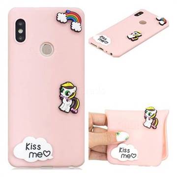 Kiss me Pony Soft 3D Silicone Case for Xiaomi Redmi Note 5 Pro