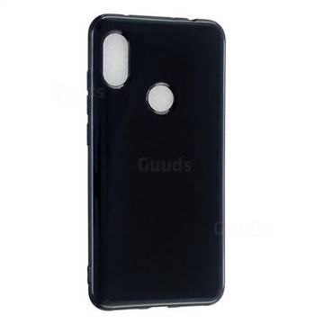 2mm Candy Soft Silicone Phone Case Cover for Xiaomi Redmi Note 5 Pro - Black