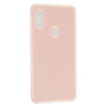 2mm Candy Soft Silicone Phone Case Cover for Xiaomi Redmi Note 5 Pro - Light Pink