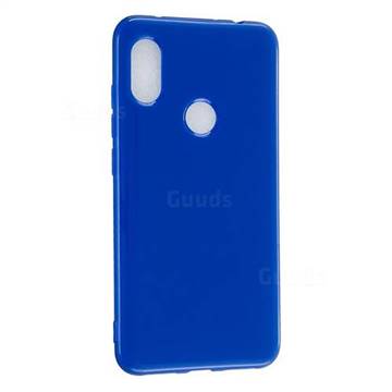 2mm Candy Soft Silicone Phone Case Cover for Xiaomi Redmi Note 5 Pro - Navy Blue