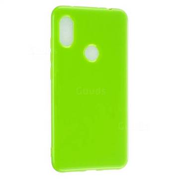 2mm Candy Soft Silicone Phone Case Cover for Xiaomi Redmi Note 5 Pro - Bright Green