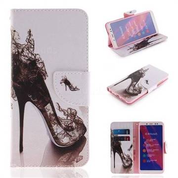 High Heels PU Leather Wallet Case for Xiaomi Redmi Note 5 Pro