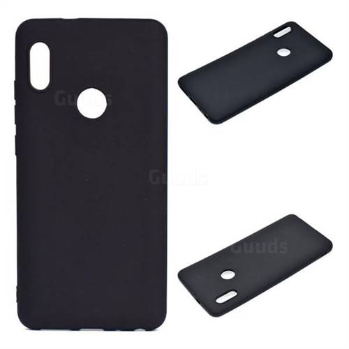 Candy Soft Silicone Protective Phone Case for Mi Xiaomi Redmi Note 6 Pro - Black