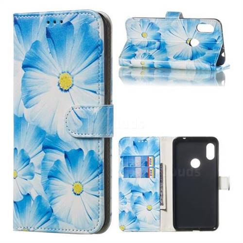 Orchid Flower PU Leather Wallet Case for Mi Xiaomi Redmi Note 6 Pro