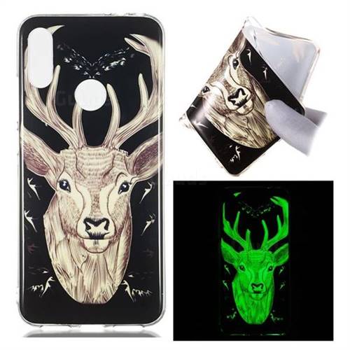 Fly Deer Noctilucent Soft TPU Back Cover for Xiaomi Mi Redmi Note 7 / Note 7 Pro