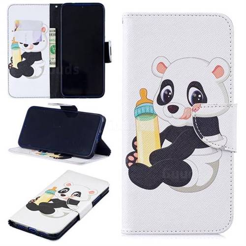 Baby Panda Leather Wallet Case for Xiaomi Mi Redmi Note 7 / Note 7 Pro