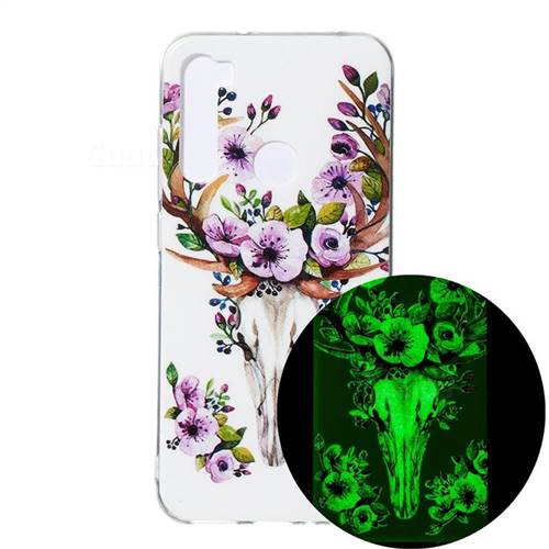 Sika Deer Noctilucent Soft TPU Back Cover for Mi Xiaomi Redmi Note 8