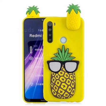 Big Pineapple Soft 3D Climbing Doll Soft Case for Mi Xiaomi Redmi Note 8
