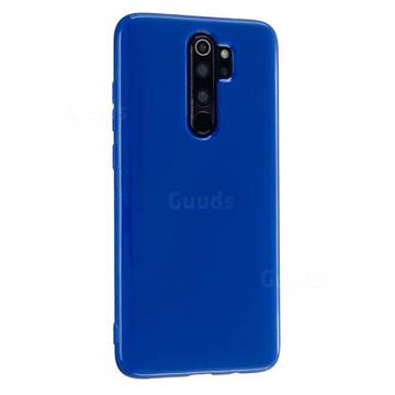 2mm Candy Soft Silicone Phone Case Cover for Mi Xiaomi Redmi Note 8 Pro - Navy Blue