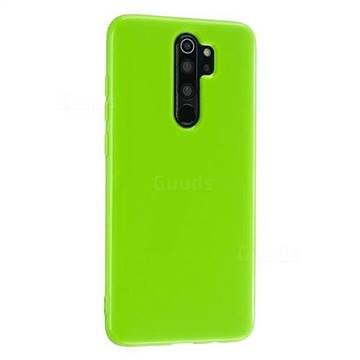2mm Candy Soft Silicone Phone Case Cover for Mi Xiaomi Redmi Note 8 Pro - Bright Green