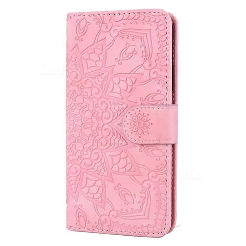 Retro Embossing Mandala Flower Leather Wallet Case for Mi Xiaomi Redmi ...