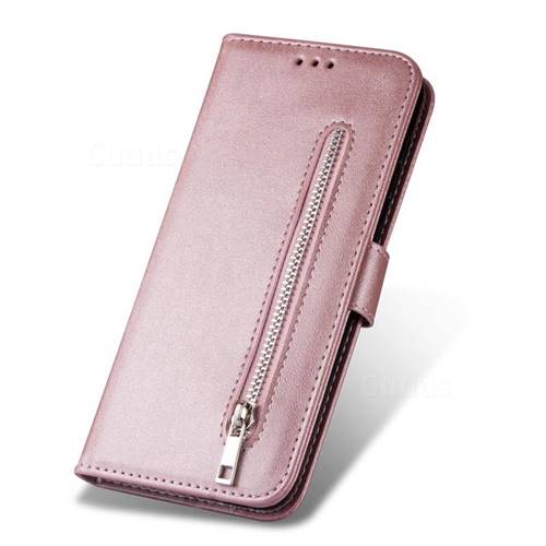 Retro Calfskin Zipper Leather Wallet Case Cover for Mi Xiaomi Redmi ...