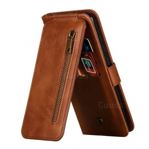 Multifunction 9 Cards Leather Zipper Wallet Phone Case for Mi Xiaomi ...