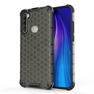Honeycomb TPU + PC Hybrid Armor Shockproof Case Cover for Mi Xiaomi Redmi Note 8T - Gray