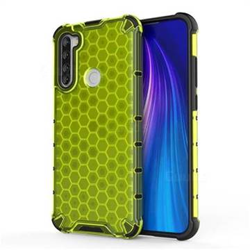 Honeycomb TPU + PC Hybrid Armor Shockproof Case Cover for Mi Xiaomi Redmi Note 8T - Green