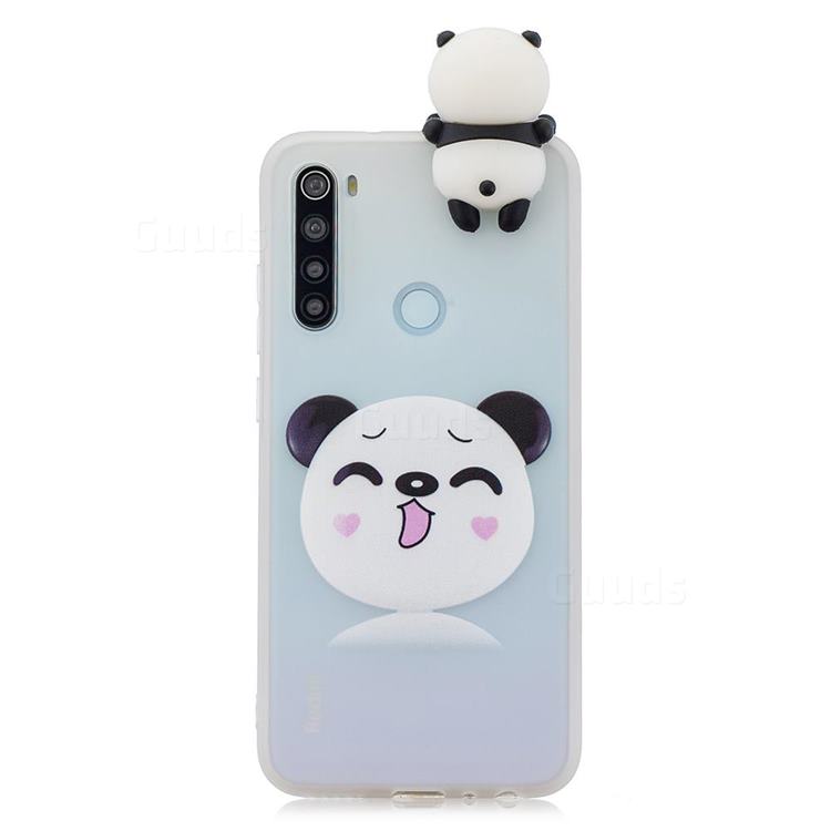 Smiley Panda Soft 3D Climbing Doll Soft Case for Mi Xiaomi Redmi Note 8T