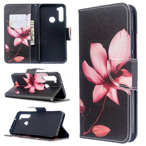 Lotus Flower Leather Wallet Case for Mi Xiaomi Redmi Note 8T