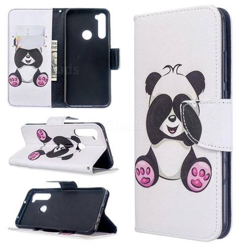 Lovely Panda Leather Wallet Case for Mi Xiaomi Redmi Note 8T