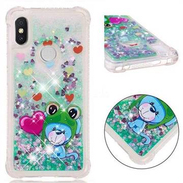 Heart Frog Lion Dynamic Liquid Glitter Sand Quicksand Star TPU Case for Mi Xiaomi Redmi S2 (Redmi Y2)