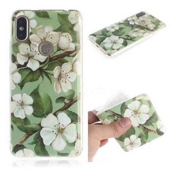 Watercolor Flower IMD Soft TPU Cell Phone Back Cover for Mi Xiaomi Redmi S2 (Redmi Y2)