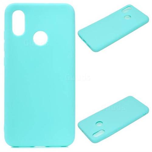 Candy Soft Silicone Protective Phone Case for Mi Xiaomi Redmi S2 (Redmi Y2) - Light Blue