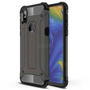 King Kong Armor Premium Shockproof Dual Layer Rugged Hard Cover for Xiaomi Mi Mix 3 - Bronze