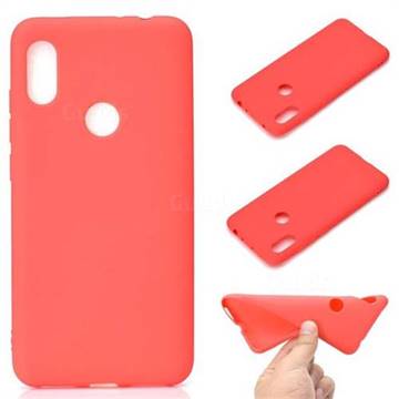 Candy Soft TPU Back Cover for Xiaomi Mi Mix 3 - Red