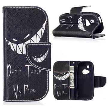Crooked Grin Leather Wallet Case for Nokia New 3310