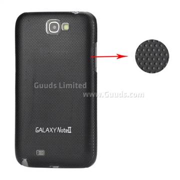 Metal Mesh Hard Case for Samsung Galaxy Note 2 / II N7100 Case - Black